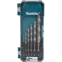 Makita Metallbohrer-Set 2 mm/3 mm/4 mm/5 mm/6 mm/8 mm 6 St.
