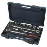 KS Tools 1/2" CHROMEplus Steckschlüssel-Satz 22-tlg.