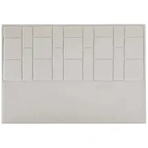 vente-unique Bettkopfteil Hermine beige