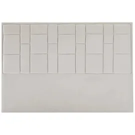 vente-unique Bettkopfteil Hermine beige