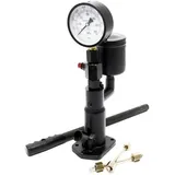 Wiltec Fahrzeug Werkzeug, Einspritzdüsen Tester Prüfgerät Abdrückgerät Injektor 0-600 Bar Druck, Manometer