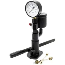 Wiltec Fahrzeug Werkzeug, Einspritzdüsen Tester Prüfgerät Abdrückgerät Injektor 0-600 Bar Druck, Manometer