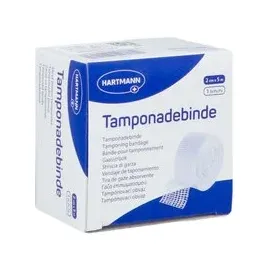 Hartmann Tamponadebinde 2 cmx5 m steril Hartmann