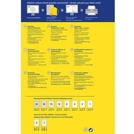 Avery Zweckform Adressetiketten LR3655-10 Weiß 210,0 x 148,0 mm 10 Blatt
