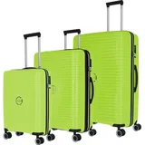 Travelite Orbita 4-Rollen One Size / 360° drehbar / 0 cm / 0 l gold/grün