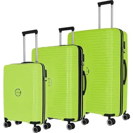 Travelite Orbita 4-Rollen One Size / 360° drehbar / 0 cm / 0 l gold/grün