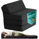 DYNMC you Schlafsessel mit Bettfunktion Klappbar - Klappsessel mit Schlaffunktion - Gäste Schlafsessel Klappbar - Sessel mit Schlaffunktion Klappmatratze Sessel - Schlafsofa Schlafsessel Gästebett