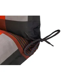 GO-DE Hochlehner-Auflage 120 x 50 x 8 cm, rot kariert