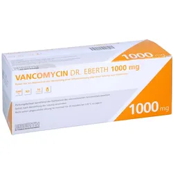 VANCOMYCIN Dr.Eberth 1000mg P.z.H.e.Inf./L.z.Einn. 10 St