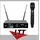 DAP AUDIO DAP-Audio EDGE EHS-1 Drahtloses Handmikrofon-Set – 610–670 MHz