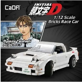 CaDA Bricks CaDA Mazda FC3S RX-7 weiß C61022W