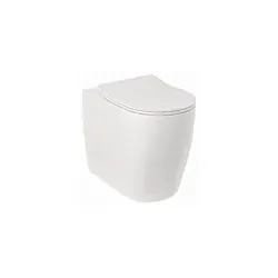 Kludi RESA R Spiralflush-Stand-WC 23WCB0439  55cm, Universalförmiger Abfluss Mattschwarz