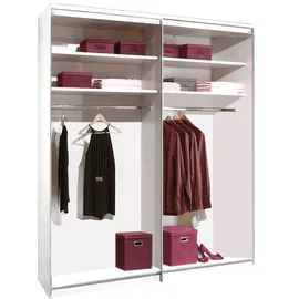 STAUD Schwebetürenschrank Sinfonie Plus 188 x 222 x 68 cm Braun