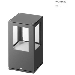 Brumberg LED Pollerleuchte KORRA IP54, 230V AC, 50 Hz, 7W, 3000K, 250lm, graphit, schaltbar BRUM-65191103