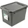 PLAST1 Aufbewahrungsbox Recycled 60 L 1-tlg. grau