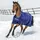 Bucas Smartex Medium 150g Pferdedecke 145 cm Blau