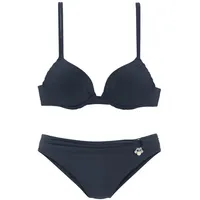 s.Oliver Push-Up-Bikini Damen Blau 34 Cup C