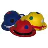 Karneval-Klamotten Kostüm Melone Clown mit Punkte Zubehör Fasching Karneval