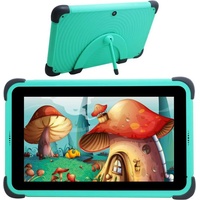 CWOWDEFU Tablet (7", 32 GB, Android 11.0, HD-Display 32 GB für Kinder Tablet von 3-7 Jahren mit Stylus-Stift) grün