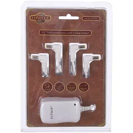 LUVILLE - Switch Adaptor 4.5 Volt with 4 Plugs Out