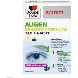 Doppelherz System Augen Sehkraft + Schutz Kapseln 60 St.