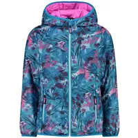 CMP Kid G Jacket Fix Hood hawaian-purple fluo (02ZL)