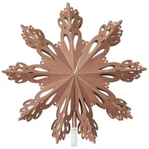 Broste Copenhagen Christmas Star Baumspitze Papier Indian tan 30 cm