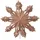 Broste Copenhagen Christmas Star Baumspitze Papier Indian tan 30 cm