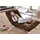 W.Schillig Relaxliege daily dreams Polyester 95 x 91 x 170 cm Braun mit Kissen