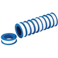 Silverline 10er Rollen Set PTFE Teflonband Gewindeband Dichtband Dichtungsband