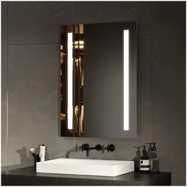 EMKE Emke, LED Badspiegel 50 x 70cm Badezimmerspiegel mit Beleuchtung