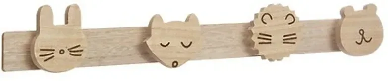Holz-Tierkopf-Haken