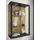 VCM Wandvitrine Udina M 80 x 60 x 25 cm Schwarz