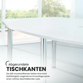 bümö Konferenztisch, KT28 (280 x 130 x 74 cm,