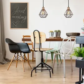 ledscom.de RETRA 1-flg. E27 30 cm Käfig-Schirm bronze