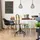 ledscom.de RETRA 1-flg. E27 30 cm Käfig-Schirm bronze