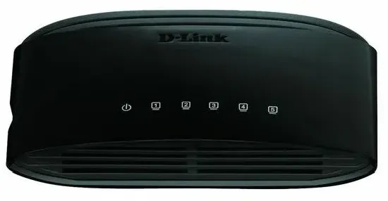 D-Link Switch unmanaged lüfterlos 8x10/100TX DES-1008DE