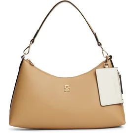 Tommy Hilfiger TH ICON SHOULDER BAG Schultertasche Kunstleder Beige