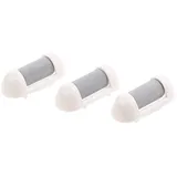 Sichler Beauty Zubehör zu Hornhaut-Raspel: 3er-Set Hornhautentferner-Aufsätze für SB-50.ak, grob (Hornhautentferner Fußpflege, Kabellose, Roller)