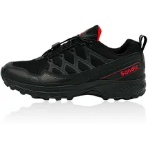 Fusskleidung Fusskleidung® Damen Herren Wanderschuhe Trail Running Trekkingschuhe Schwarz EU 46 - 46 EU