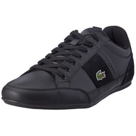 Lacoste Unisex 02H_La Sneakers,Half Shoes, BLK/BLK, 44.5 EU