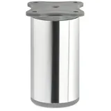 SOTech Möbelfuß DAP II 40 mm Höhe 80 mm Chrom Poliert Höhenverstellbar