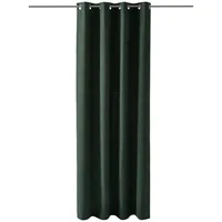 Esprit Ösenschal Harp 140 x 250 cm Polyester Grün Dunkelgrün