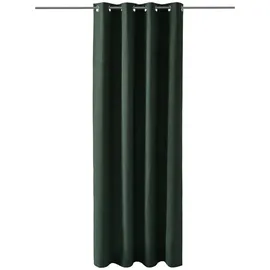 Esprit Ösenschal Harp 140 x 250 cm Polyester Grün Dunkelgrün