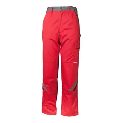 Bundhose "HIGHLINE" - 26 - rot/schiefer/schwarz