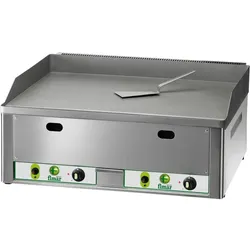 Gas Griddleplatte Frytop - FIMAR - FRY2LRMC - Glatt / Gerillt Verchromt
