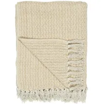 ib laursen Plaid Gelb Creme 130x160 | Gr.: onesize