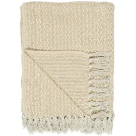 ib laursen Plaid Gelb Creme 130x160 | Gr.: onesize