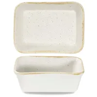 Churchill Stonecast Barley White Lasagne Dish Lasagnenform Auflaufform 60