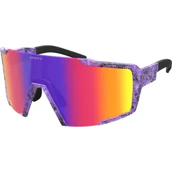Scott Sunglasses Shield black/swish purple - teal chrome (8038)